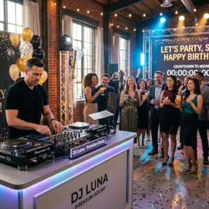 Premium Birthday DJ Setup